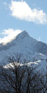 Die Alpspitze bei Garmisch-Partenkirchen